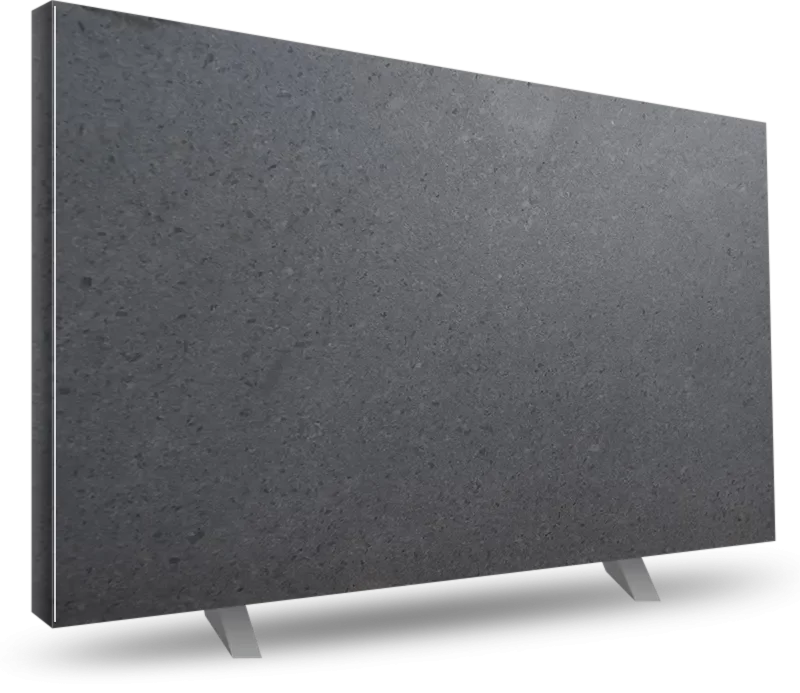 Steel Grey granite surface for kitchen and bath projects.